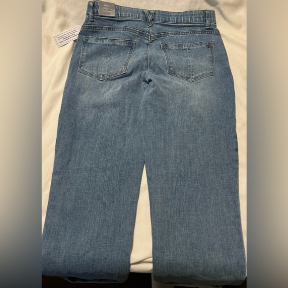 Wit & Wisdom Gemma 'Ab'Solution Girlfriend Jeans Blue Denim ~ Size 6 - Picture 6 of 10